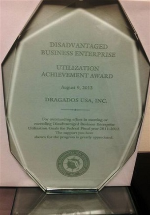 Diploma correspondiente al premio a la excelencia empresarial FTBA